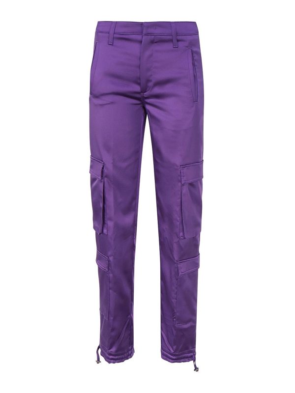 Dondup Pantalons Décontractés - Violet