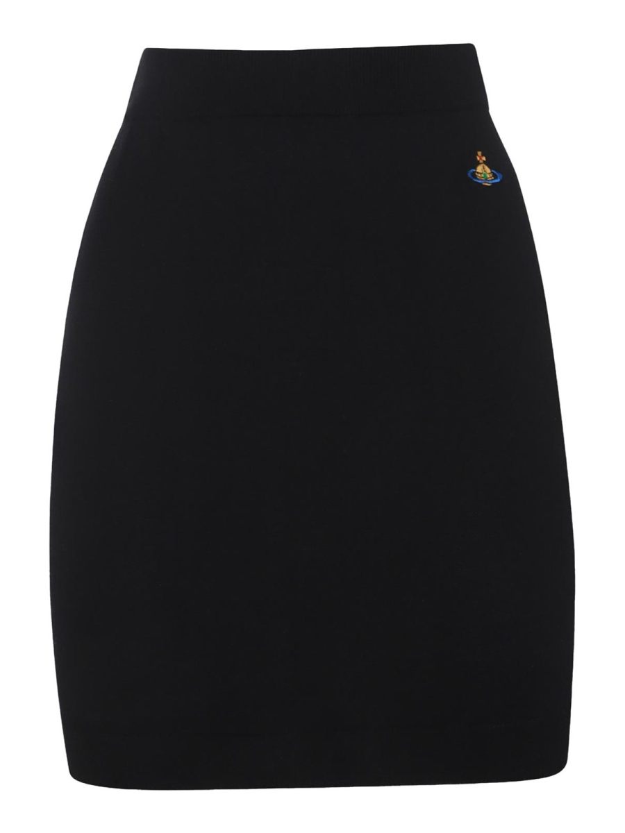 Vivienne Westwood Mini Jupe - Noir
