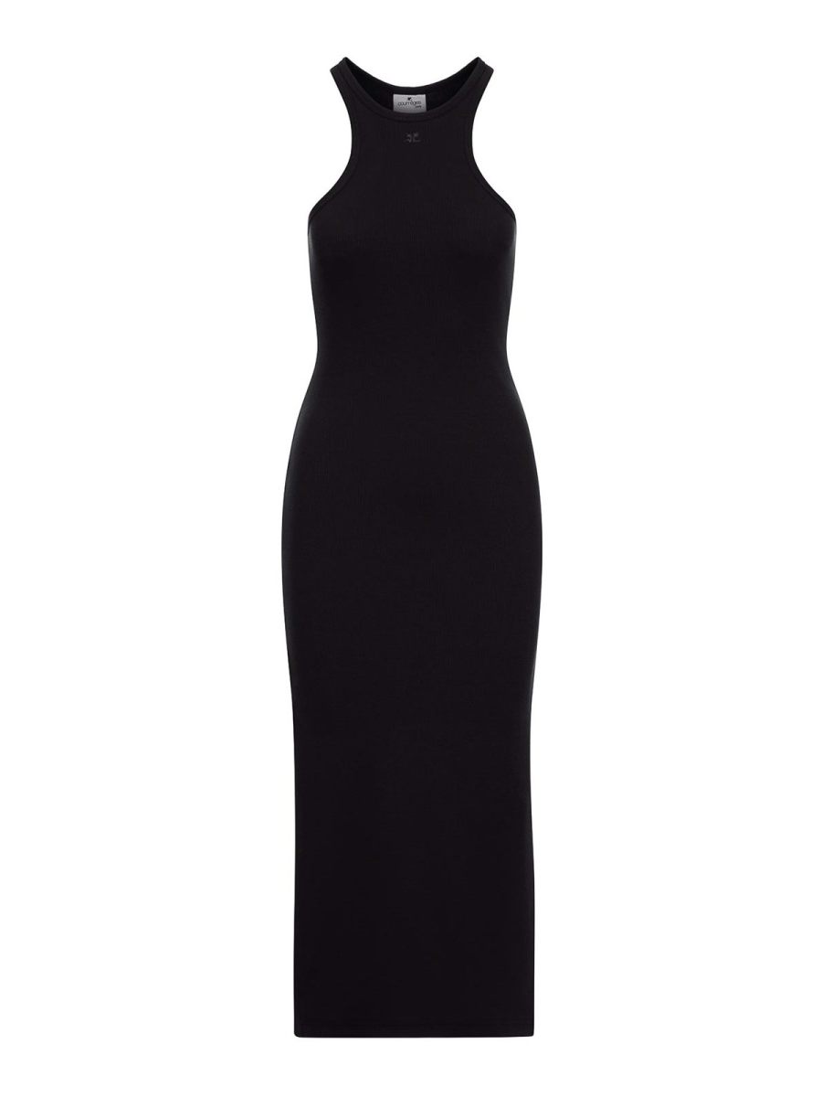 Courreges Maxi Robe - Noir
