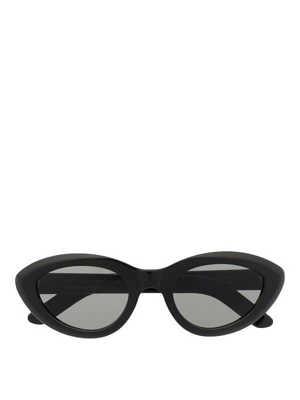 Retro Super Future Lunettes De Soleil - Noir