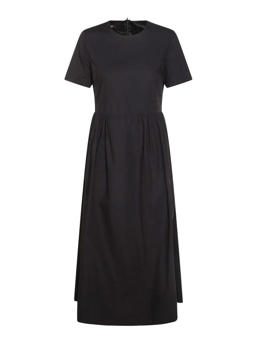 Add Robe Au Genou - Noir