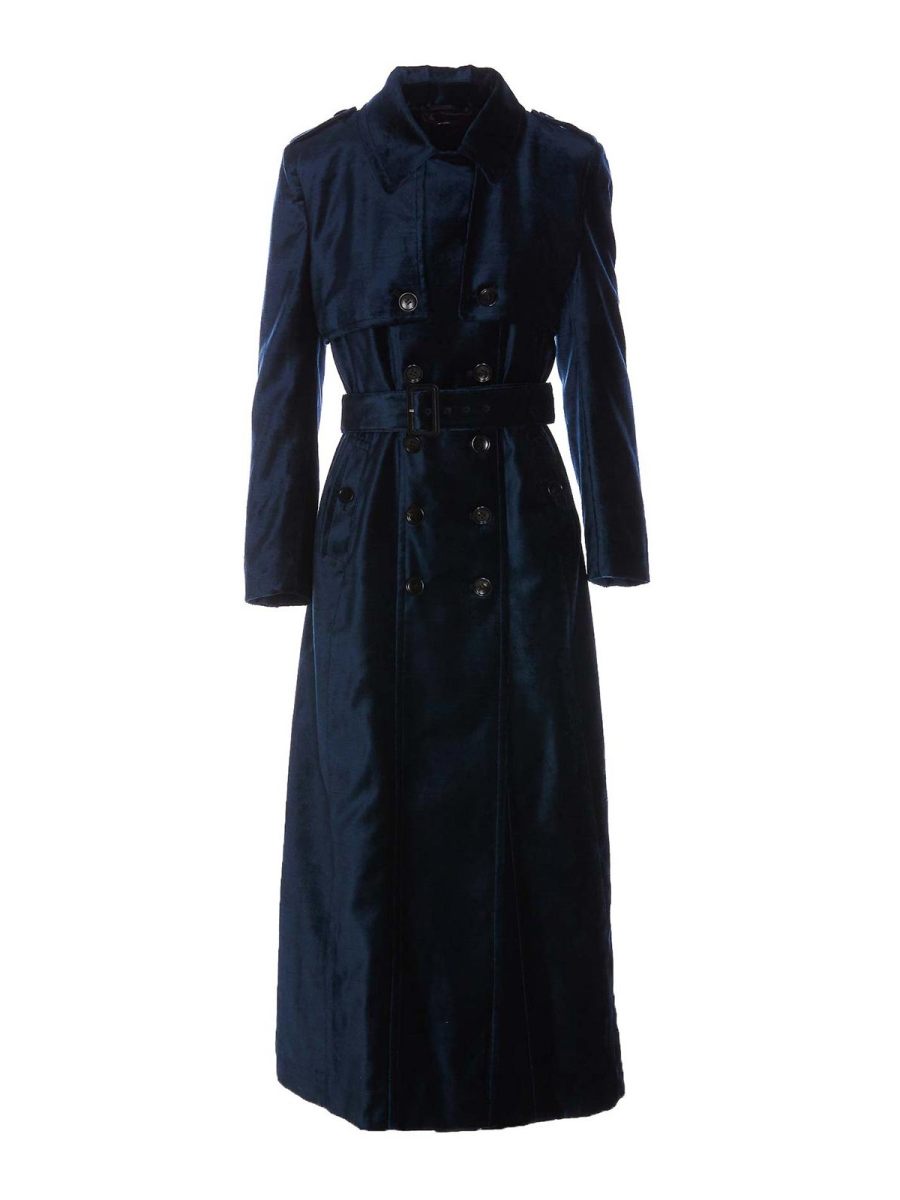 Tom Ford Manteau Court - Bleu
