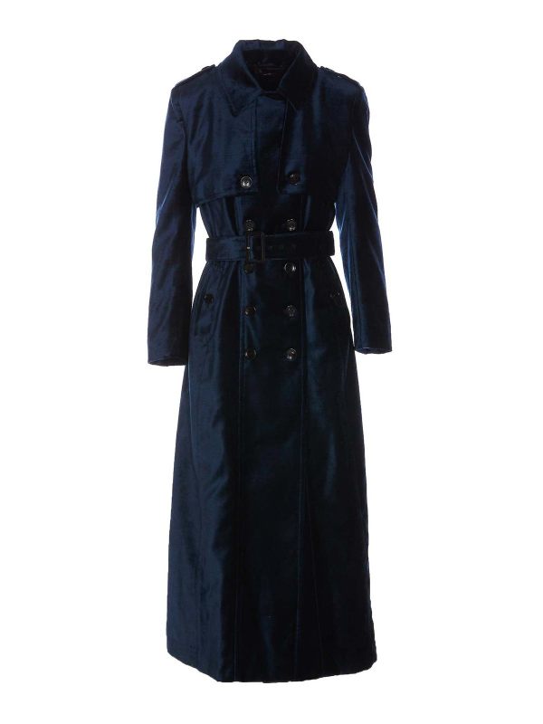 Tom Ford Manteau Court - Bleu