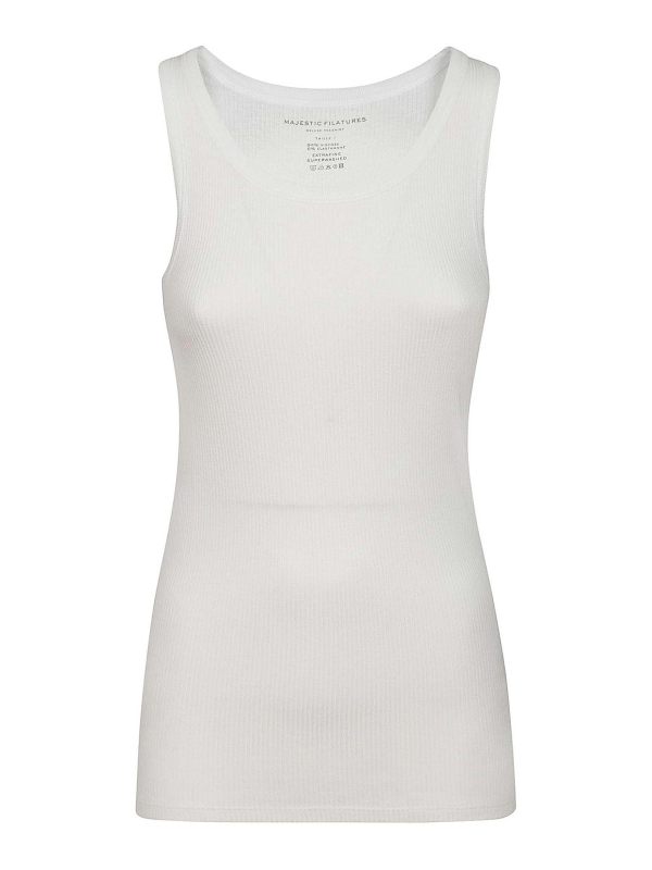 Majestic Filatures Top - Blanc