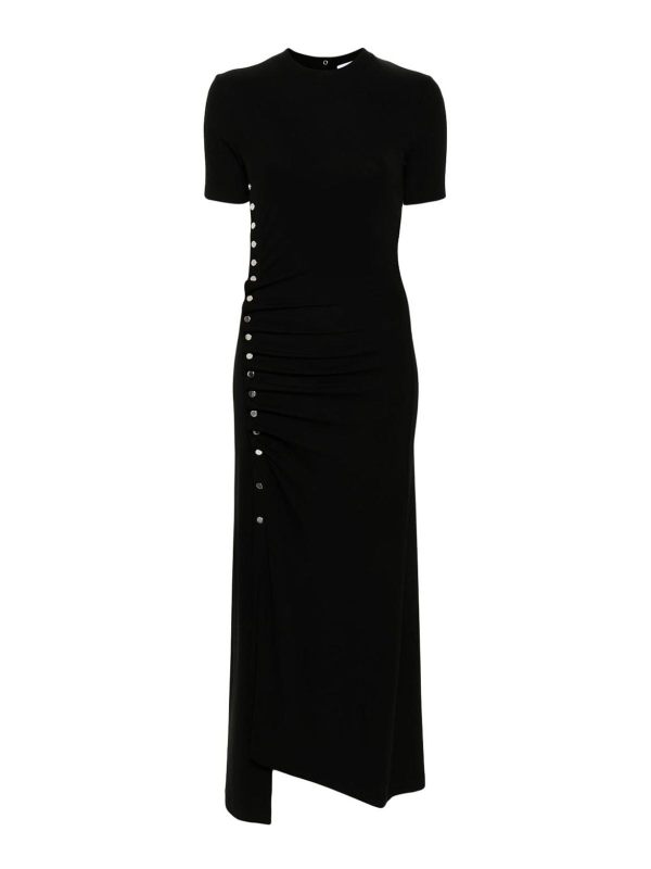 Rabanne Maxi Robe - Noir