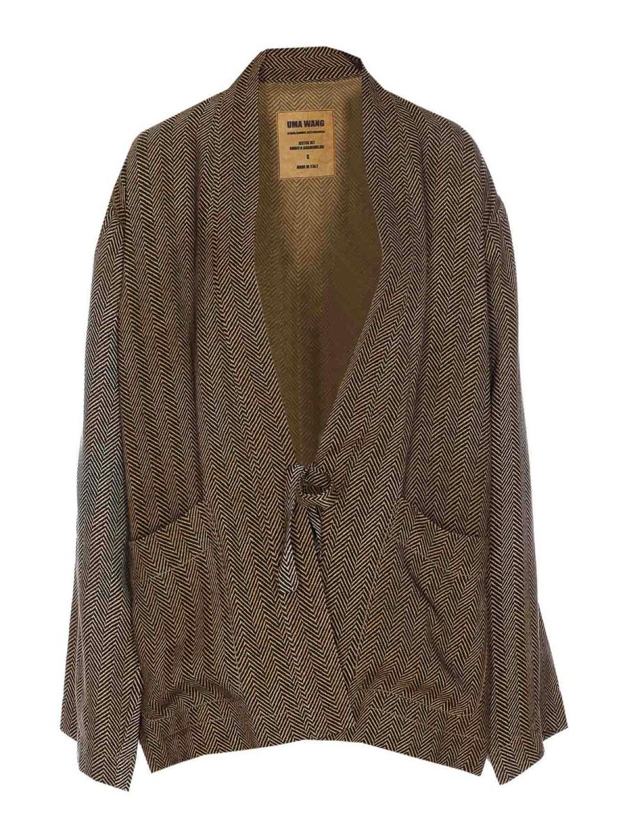 Uma Wang Veste Casual - Vert