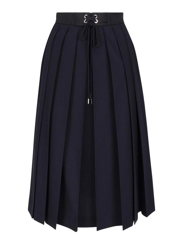 Moncler Jupe Midi - Bleu