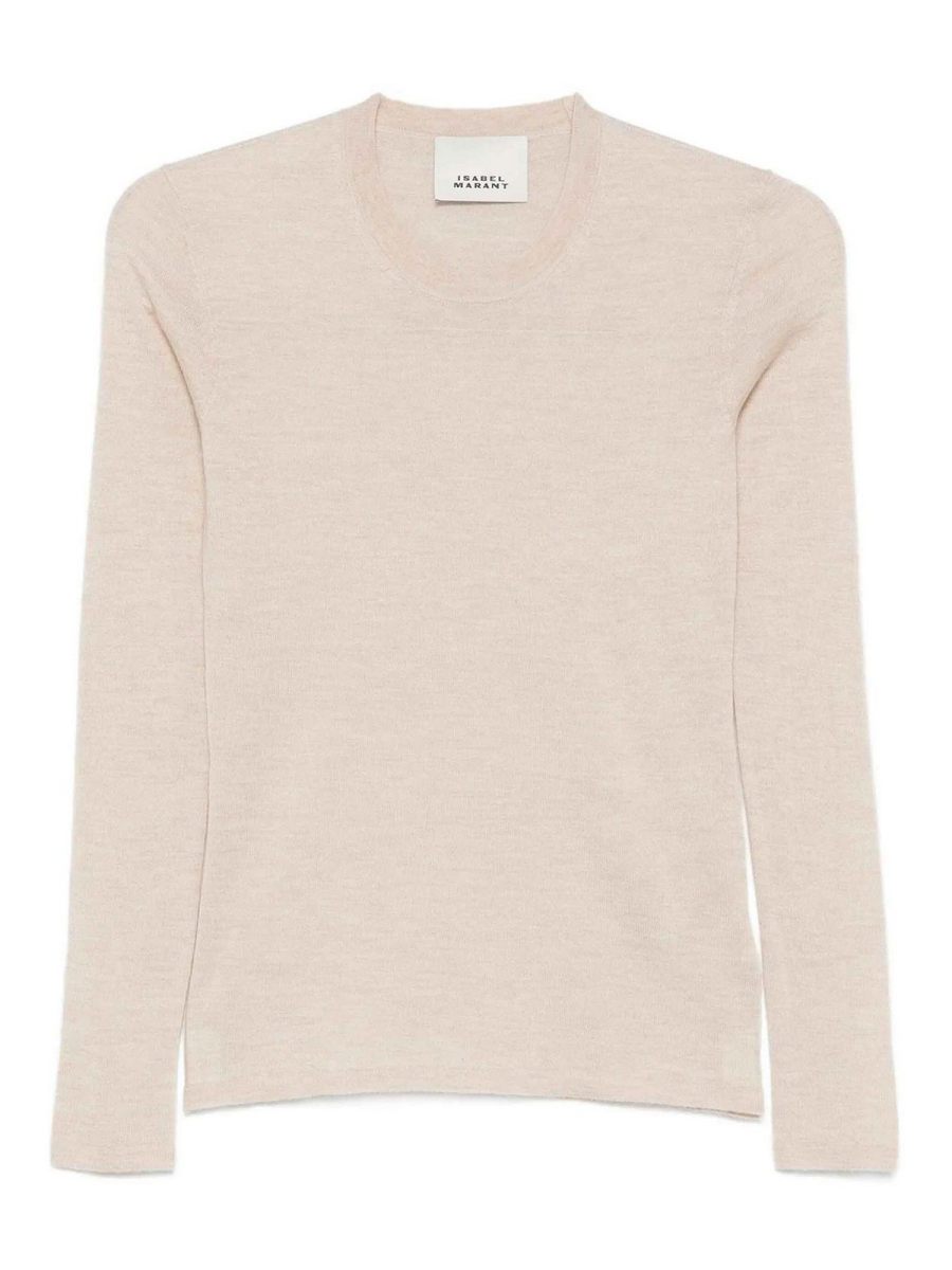 Isabel Marant Pull Col Rond - Beige