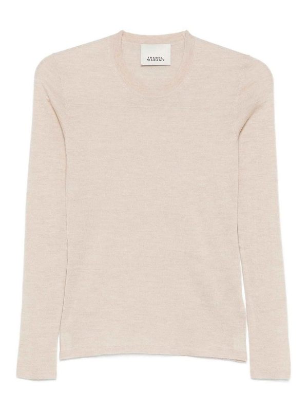 Isabel Marant Pull Col Rond - Beige