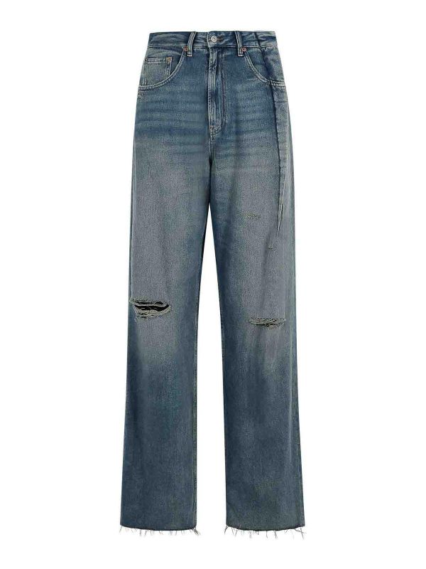 MM6 Maison Margiela Jean Bootcut - Bleu