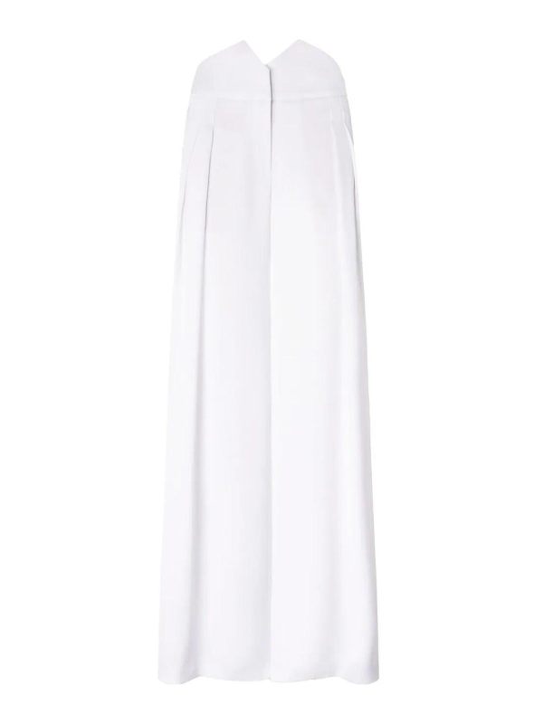 Genny Pantalons Décontractés - Blanc