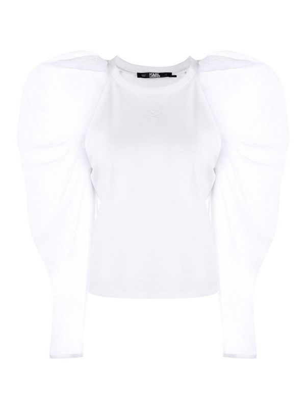 Karl Lagerfeld Top - Blanc