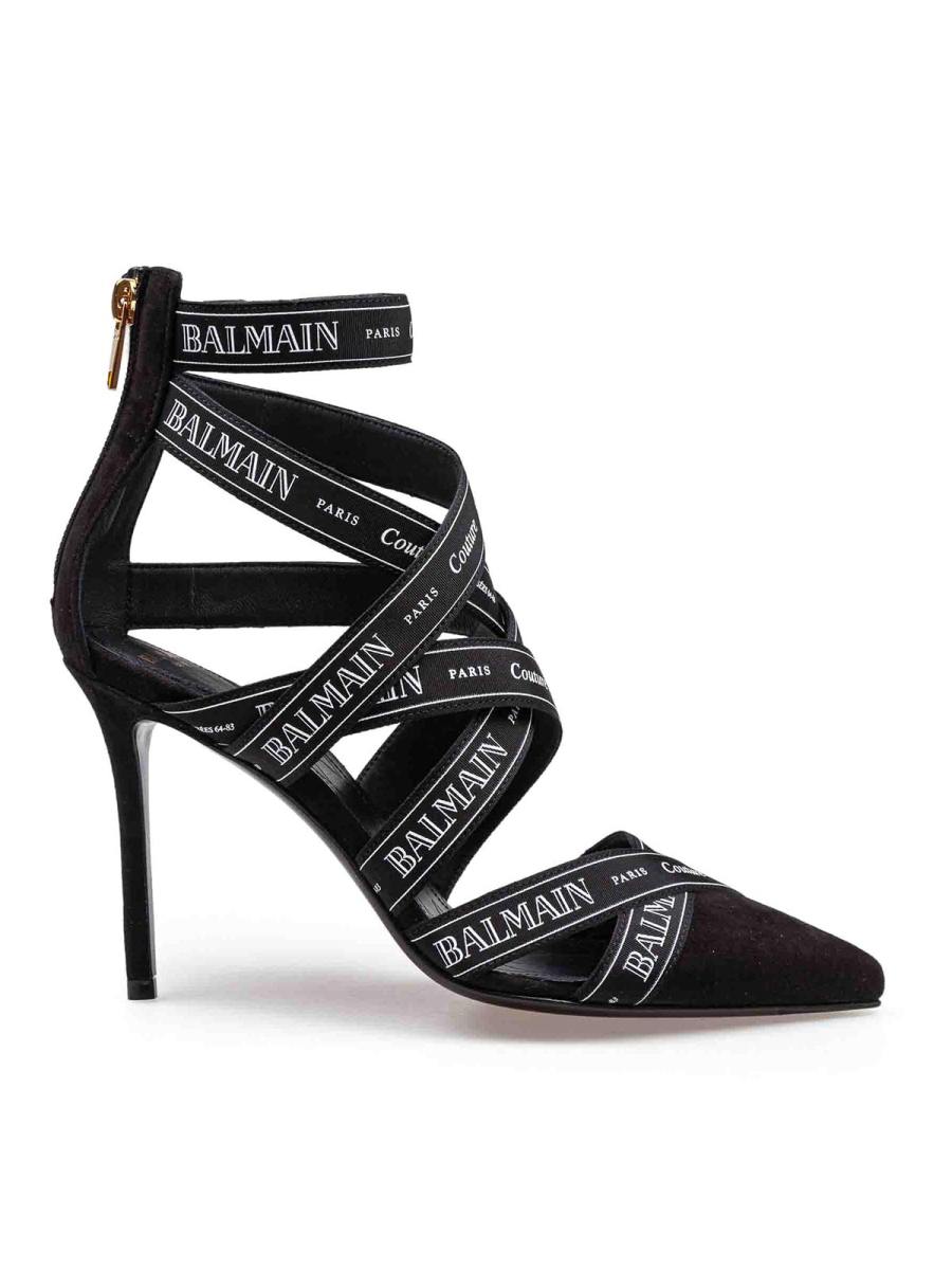 Balmain Chaussures À Talon - Noir