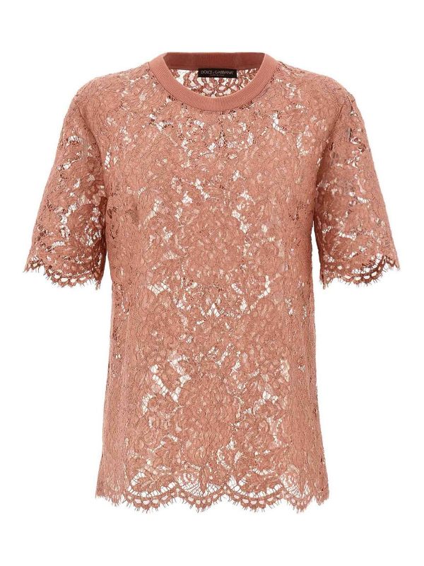 Dolce & Gabbana T-Shirt - Couleur Chair