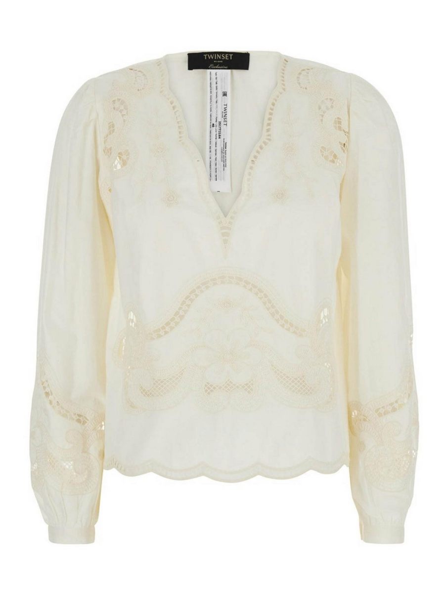 Twinset Blouse - Blanc