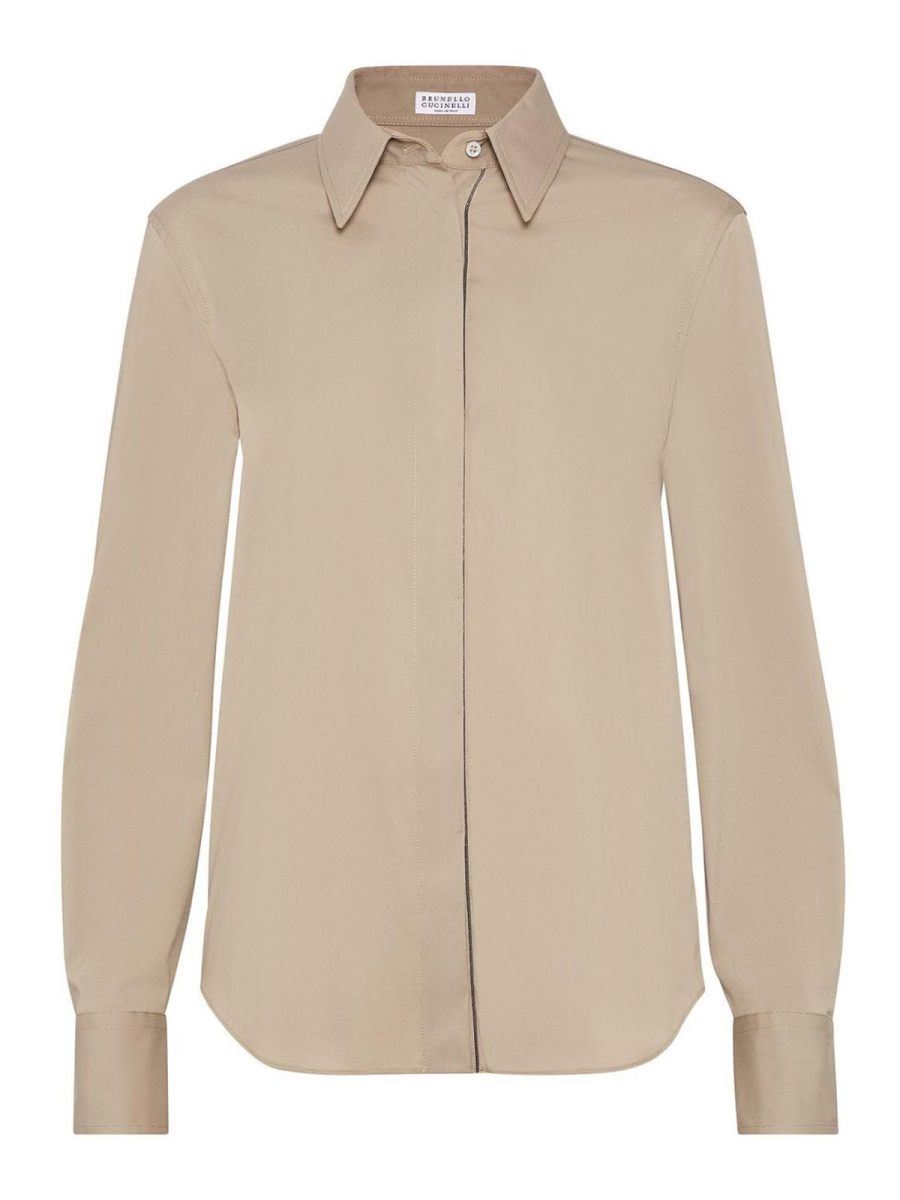 Brunello Cucinelli Chemise - Marron