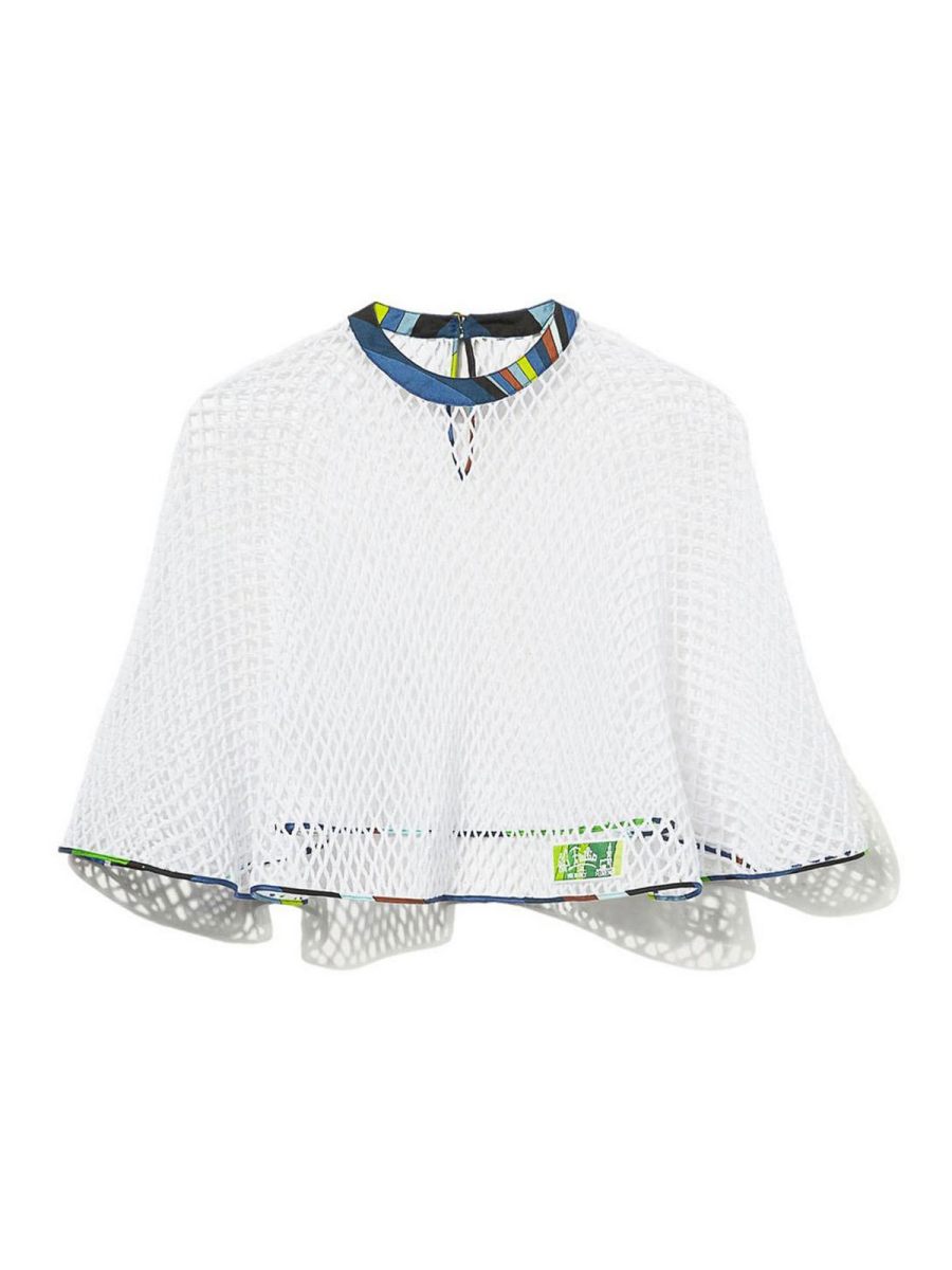 Emilio Pucci Cape - Blanc