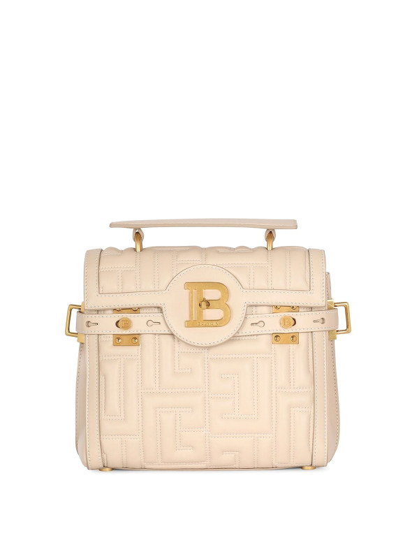 Balmain Sac Porté Épaule - Beig