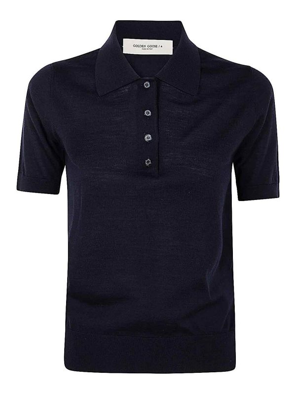 Golden Goose Pull Col Roulé - Bleu