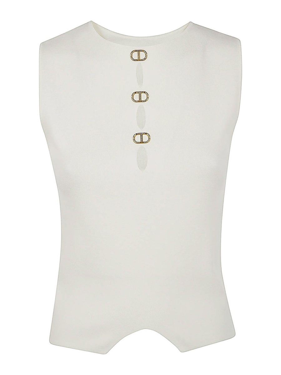 Twinset Top - Blanc