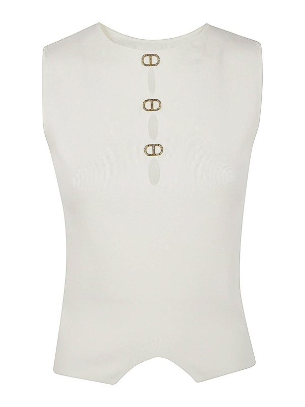 Twinset Top - Blanc