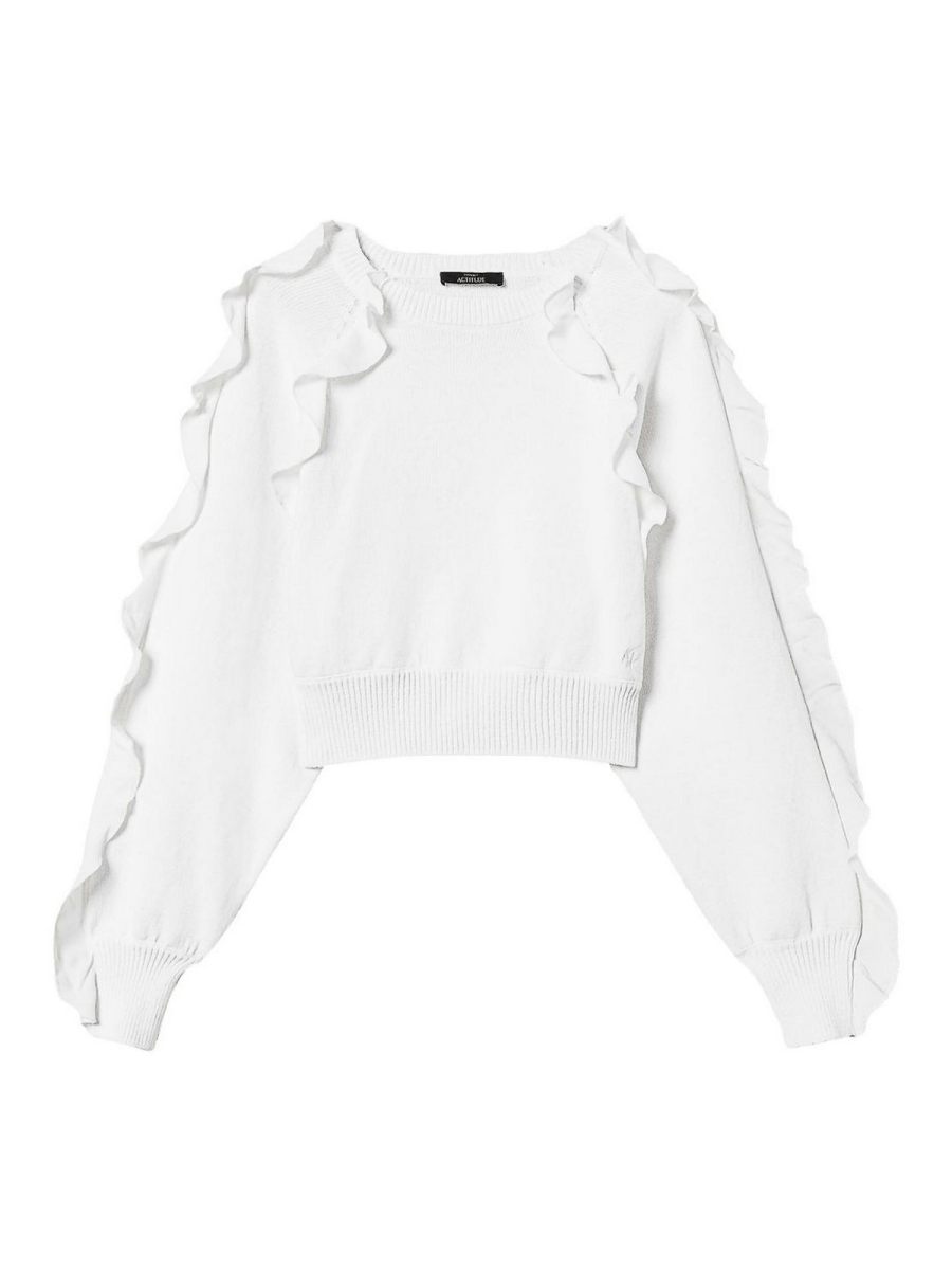 Twinset Pull Col Bateau - Blanc