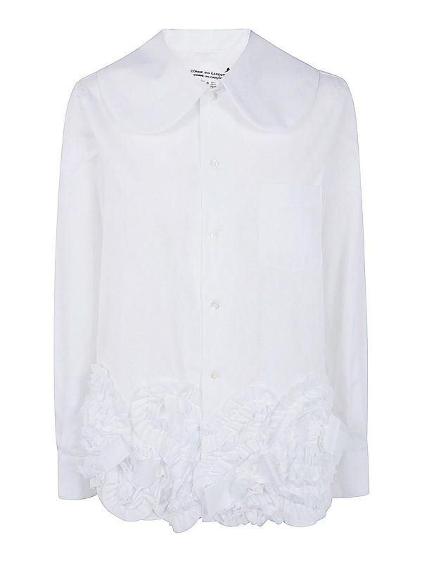 Comme Des Garcons Blouse - Blanc