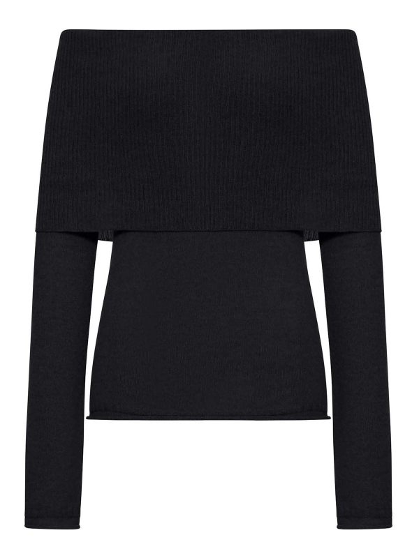 Roberto Collina Pull Col Rond - Noir