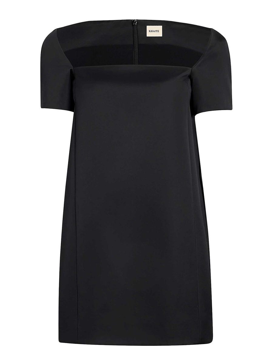 Khaite Robe Au Genou - Noir