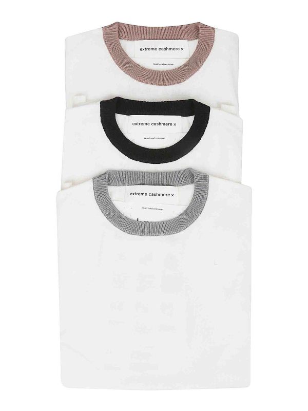 Extreme Cashmere T-Shirt - Blanc