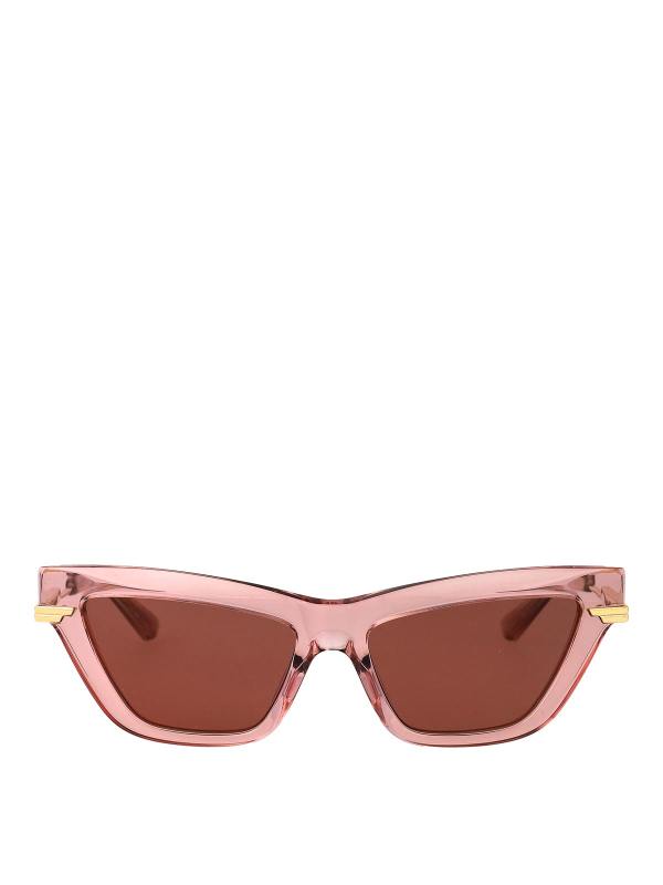 Bottega Veneta Lunettes De Soleil - Rouge