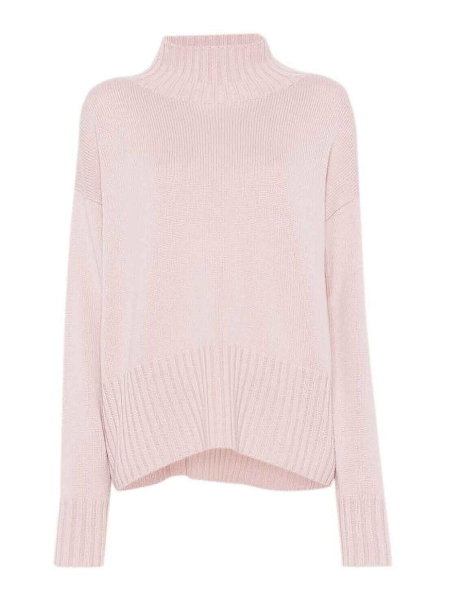 Drumohr Pull Col Roulé - Rose