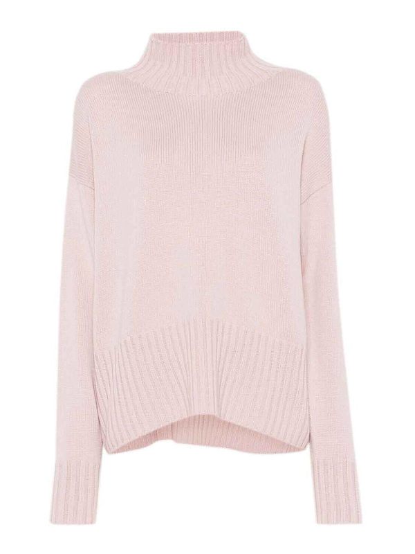 Drumohr Pull Col Roulé - Rose