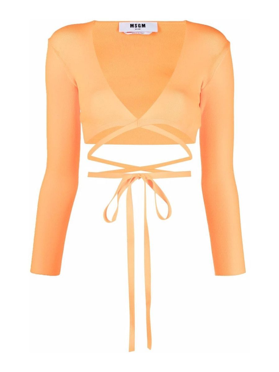 M. S.G. M. Top - Orange