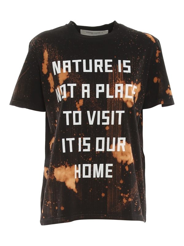 Golden Goose T-Shirt - Marron