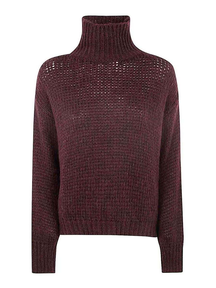 Nuur Pull Col Roulé - Rouge