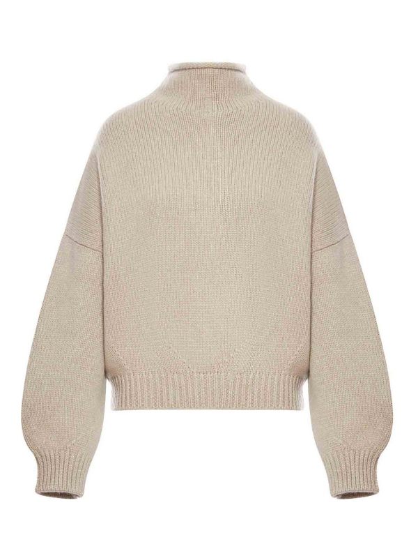 Khaite Pull Col Rond - Couleur Chair