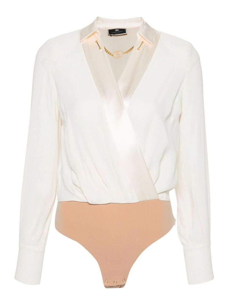 Elisabetta Franchi Blouse - Blanc