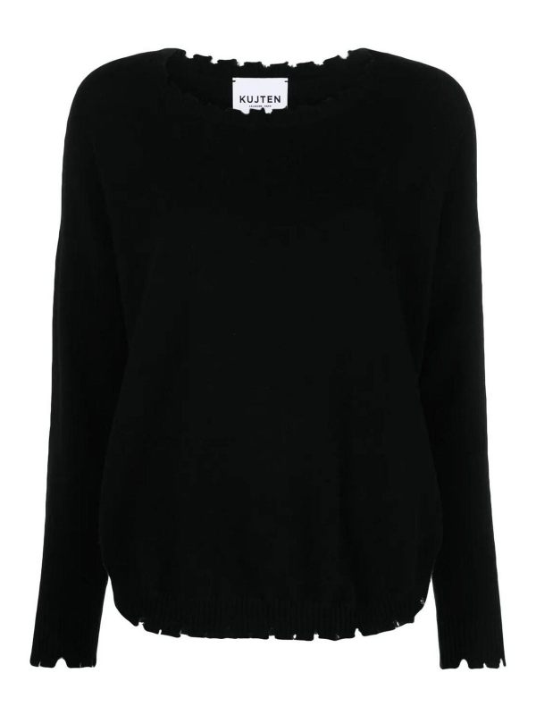 Kujten Pull Col Rond - Noir