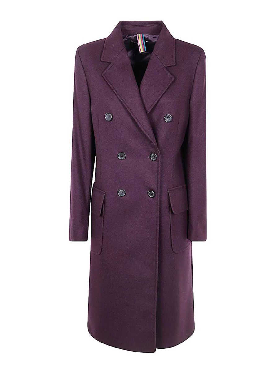 Ps by Paul Smith Manteau Court - Rose