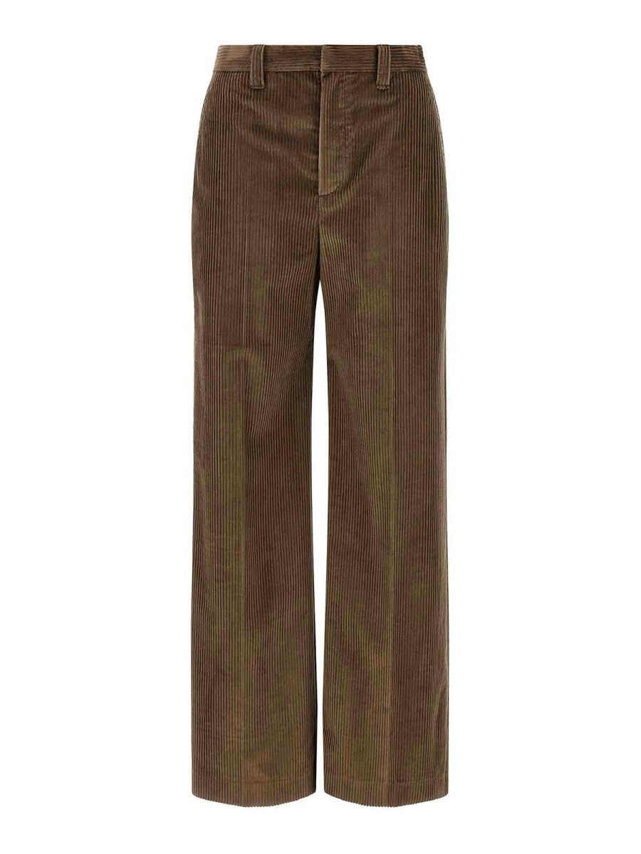 Brunello Cucinelli Pantalons Décontractés - Marron
