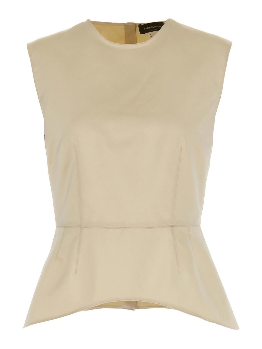 Fabiana Filippi Top - Beige