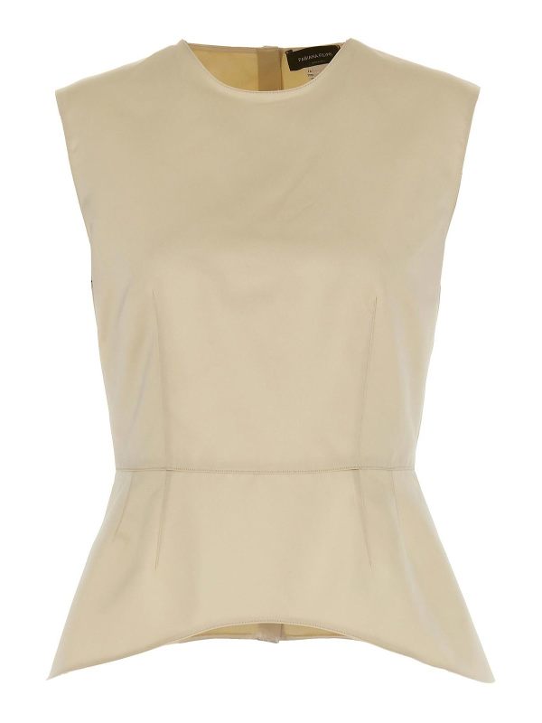 Fabiana Filippi Top - Beige