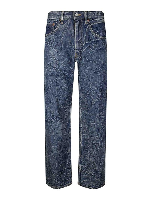 MM6 Maison Margiela Jean Droit - Bleu