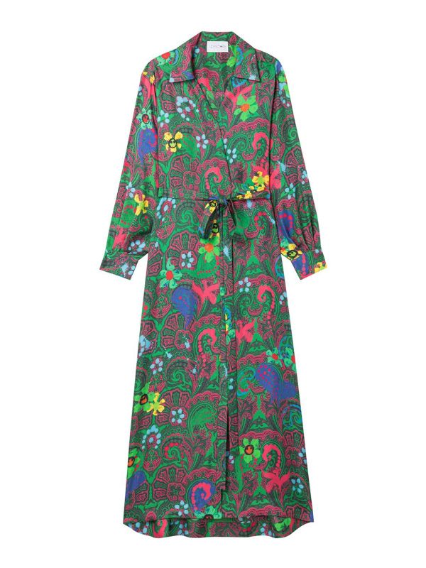 AZ Factory Robe Au Genou - Vert