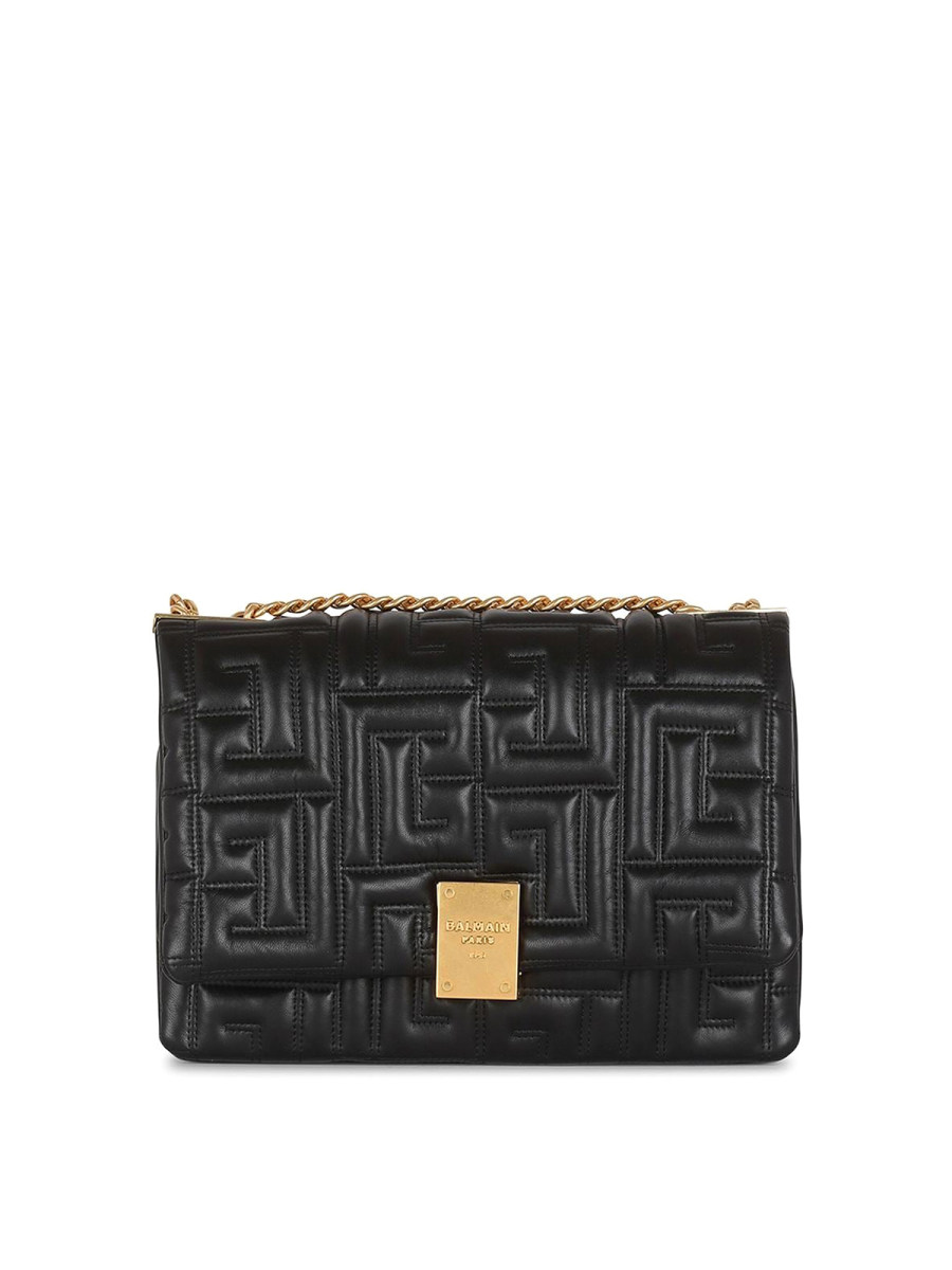 Balmain Sac Porté Épaule - Noir
