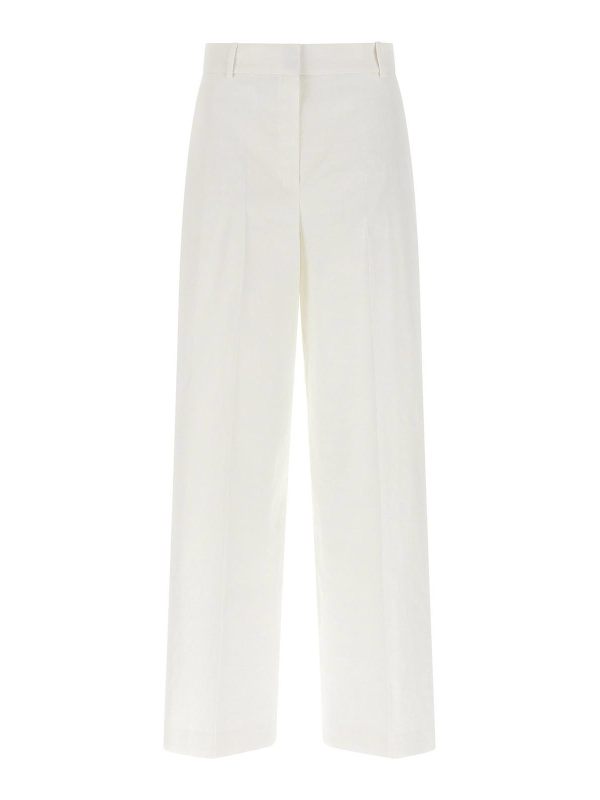 Theory Pantalons Décontractés - Blanc