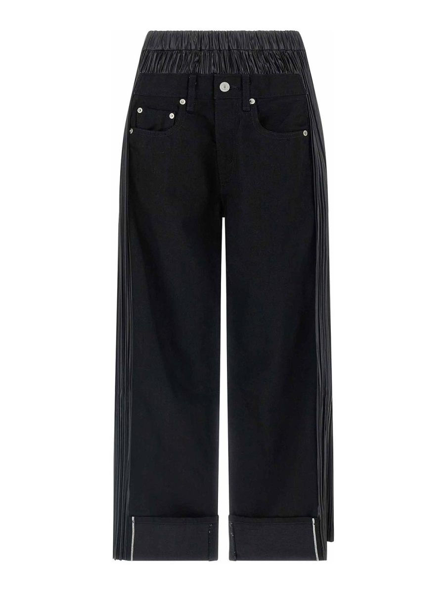 Junya Watanabe Jean Bootcut - Noir