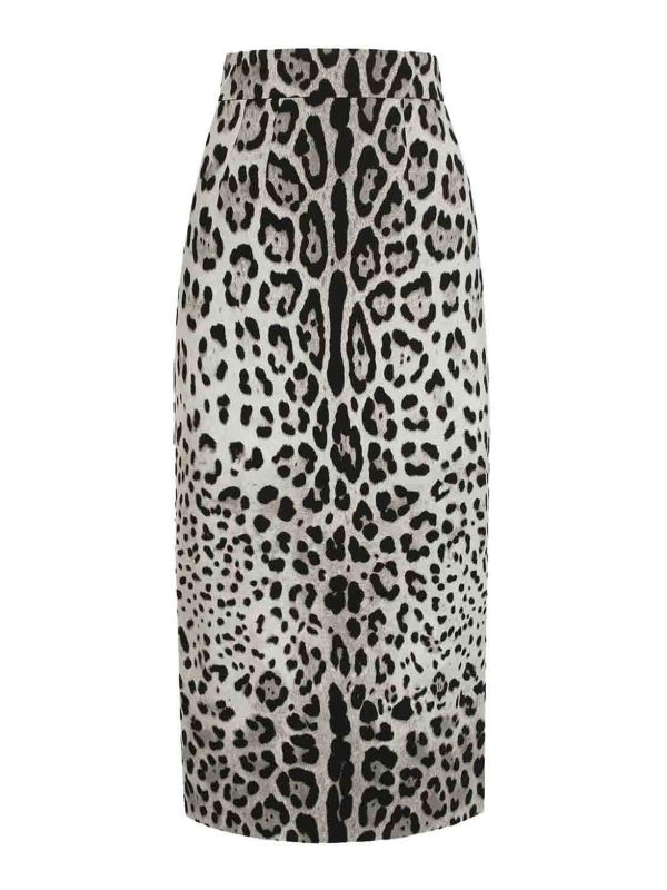 Dolce & Gabbana Jupe Midi - Imprimé Animal