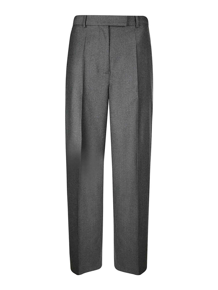Rohe Pantalons Décontractés - Gris